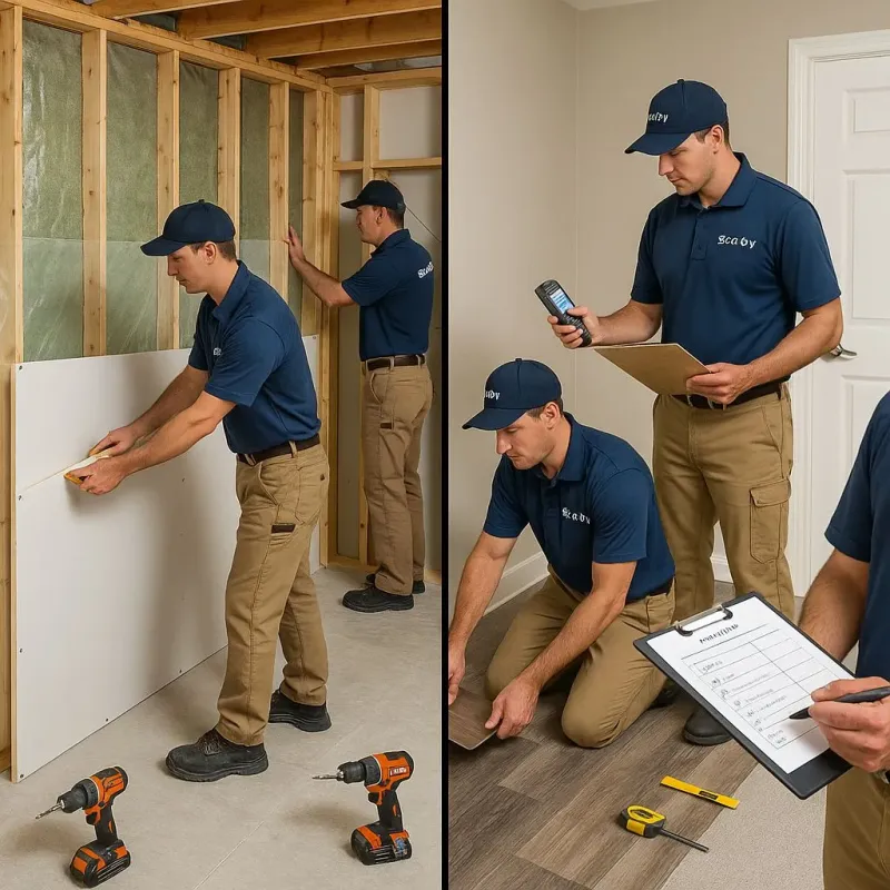 Repairs and Reconstruction process in Canton, NY